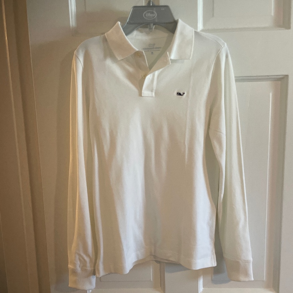 Vineyard vines long sleeve polo boys